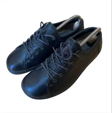 새상품급 ECCO 에코 가죽 컴포트 슈즈 23.5cm 3E 블랙