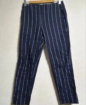 STILL BY HAND 스틸바이핸드 시어서커 스트라이프 팬츠