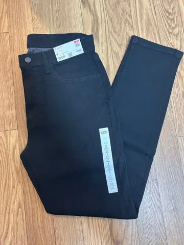 UNIQLO EZY 청바지 M 블랙