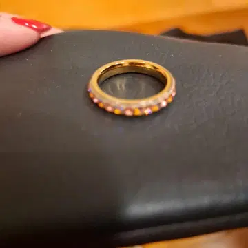 크리스탈 유리 반지 13호