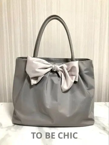 TO BE CHIC 리본 토트백