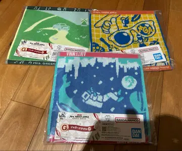 미세스 그린애플 제일복권 G상 자카드 타월 3종 세트