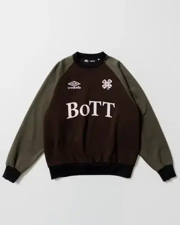 BoTT x Umbro x Beams T 로고 프린트 맨투맨 트레이닝복