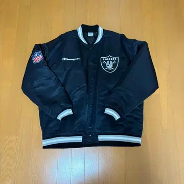 Champion Raiders 바시티 자켓 XL 콜라보 상품