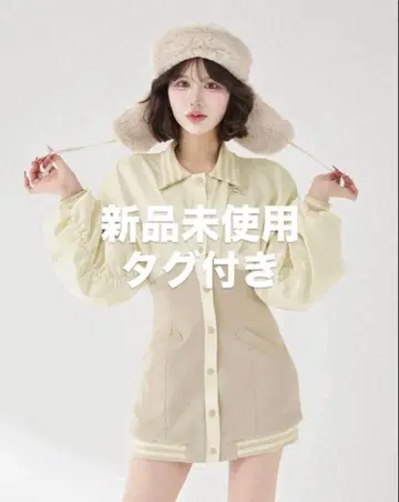 다리치 돌먼 슬림 스카잔 미니 원피스