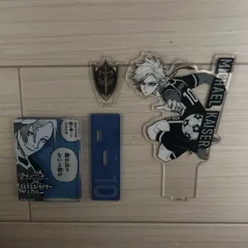 블루 록 미하엘 카이저 아크릴 스탠드 아크릴 블록