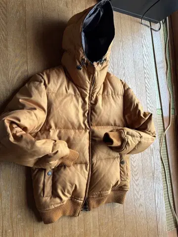 ABAMOUSE ecru 다운 자켓 사이즈 2