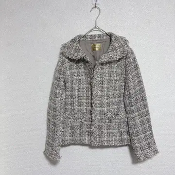 Noble 여성용 트위드 자켓 가을/겨울 귀여운 상의