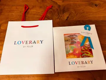 만푸쿠오쥬 손수건 라브라리 바이 페이러 오세치 오렌지