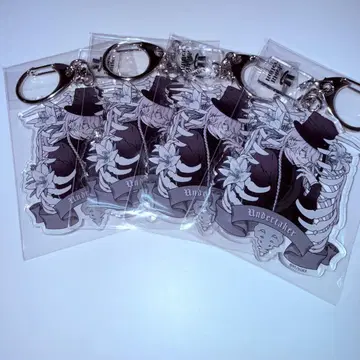 흑집사 Black Label 트레이딩 아크릴 키링 장의사