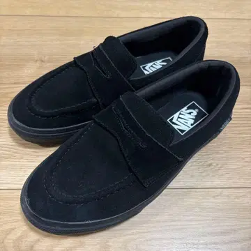 반스 VANS V196CF CN 로퍼 스웨이드 스니커즈 블랙 25cm