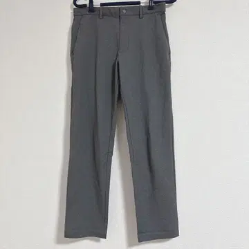 유니클로 팬츠 S 그레이 비즈니스에도 깔끔 심플