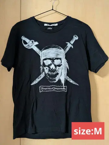 캐리비안의 해적 반팔 셔츠