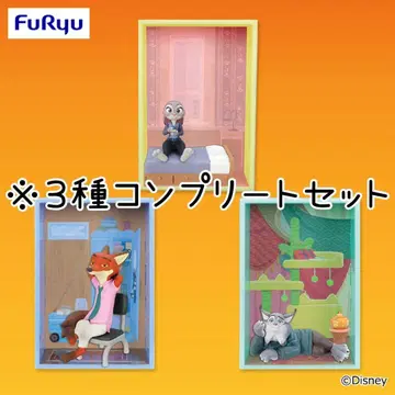 주토피아2 컨셉 피규어 ~칠 아웃~ 닉 주디 파우버트