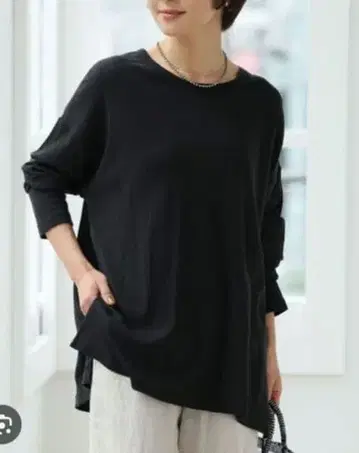 [ 미사용 ] relume 별주 [ MILLER/거울 ] 티셔츠 블랙