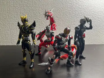 가면라이더 프라모델 4체