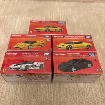 토미카 프리미엄 출시 기념 사양 5종 세트