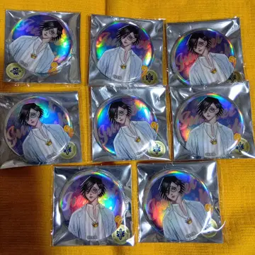 쟝켓뱅크 무라사메 레이지 캔뱃지 8개 세트 썸머 파티