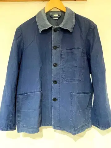 빈티지 독일제 유로 워크 자켓 70s 헤링본