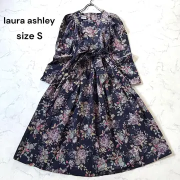 [ 미사용급 ] laura ashley 꽃무늬 롱 원피스 코듀로이