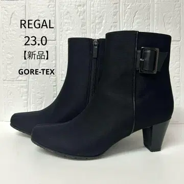 새상품 리걸 숏부츠 고어텍스 벨트 사이드 지퍼 블랙