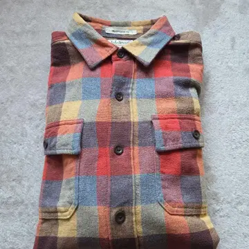 엘엘빈 플란넬 셔츠 헤비 플란넬 체크 무늬 멀티 컬러 남성용