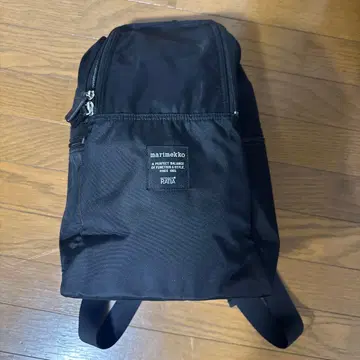 marimekko 블랙 백팩
