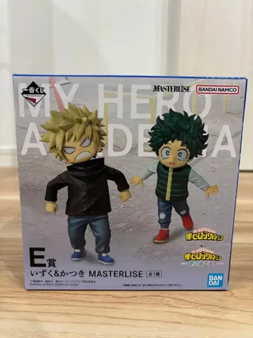 제일복권 나의 히어로 아카데미아 E상 이즈쿠&카츠키 피규어 덤 포함
