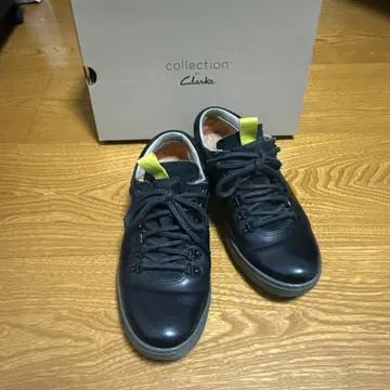 클락스 가죽 스니커즈 26cm UK8