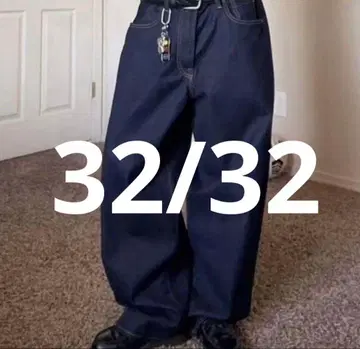 GAP 슈퍼 배기 데님 32 x 32 즉시 완판 다크 린스 엑스트라 배기