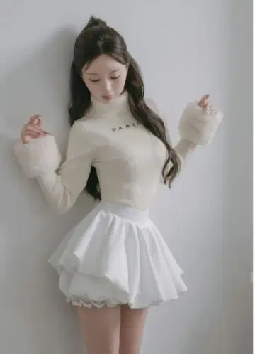 Darich 다리치 볼륨 벌룬 미니 스커트 FREE