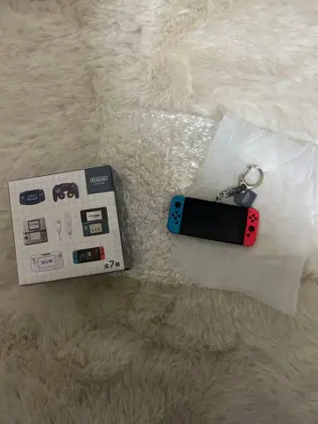 Nintendo Switch 키링 빨간색/파랑 닌텐도 뮤지엄