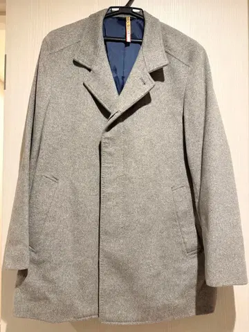 필드 하우스 그레이 코트 울 캐시미어 혼방 새상품급