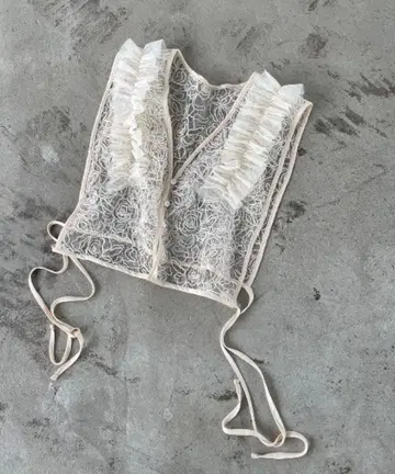 AIC. 2WAY 튤 프릴 레이스 베스트