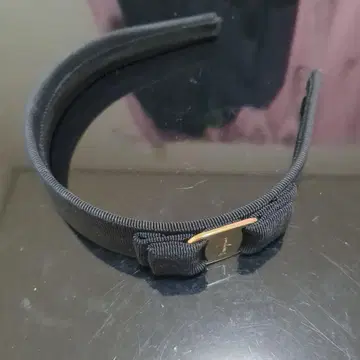 Ferragamo 머리띠 블랙