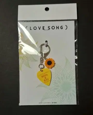 LOVE SONG 러브송 피크 키링 무카이 코지 굿즈