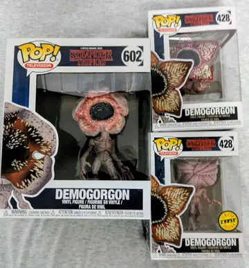 스트레인저 씽스 데모고르곤 피규어 3종 세트 POP!