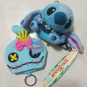 새상품 스티치 스크램프 봉제 인형 마스코트 세트