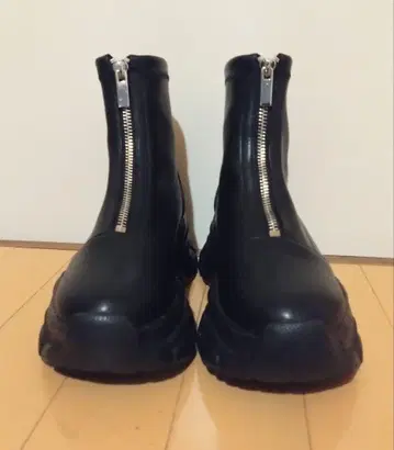 오리엔탈 트래픽 프론트 지퍼 스니커즈 솔 부츠