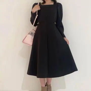 31 sons de mode 비트 부착 종이상자 플레어 원피스