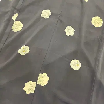 시마카메 손그림 코몬 이중 기모노