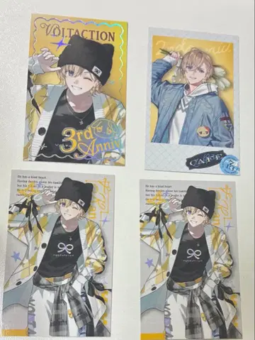 니지산지 VOLTACTION 후라 소토 3주년 폴라로이드