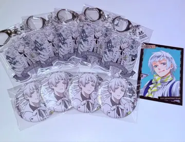 흑집사 Black Label 아크릴 키링 캔뱃지 특전 그레이