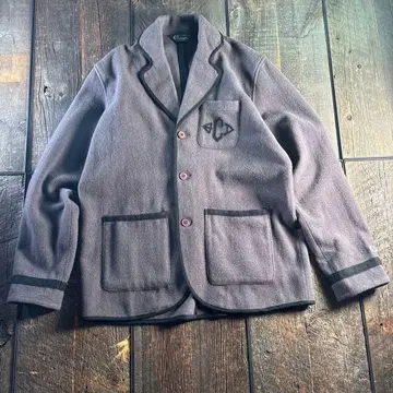 구제 챔피온 멜톤 울 테일러드 자켓 XL 그레이지 복각