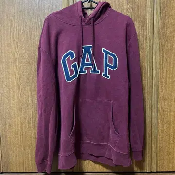 GAP 갭 자수 로고 와펜 속기모 후드티