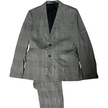 ZARA 자라 셋업 자켓 체크 무늬 XL