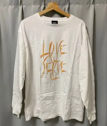 후지이 카제 LOVE ALL SERVE ALL 롱T L 사이즈