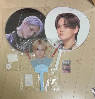 트레저 treasure 요시 서울 콘서트 투어 부채 세트