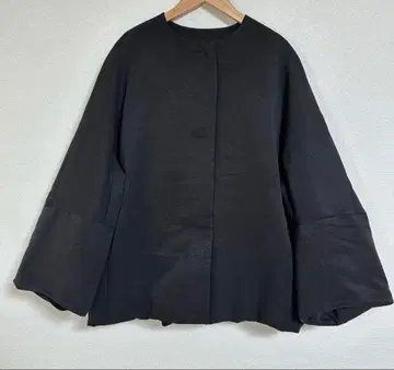 새상품급 ROUGE VIF 그로그랭 다운 노카라 숏 기장 머플러 결품