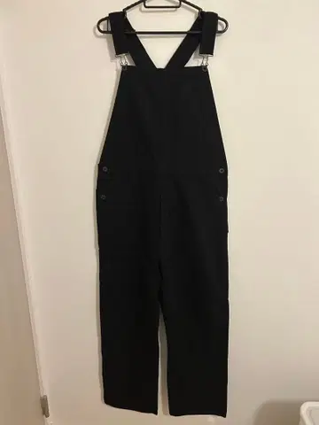 LENO 리노 오버롤 점퍼 수트 01 블랙